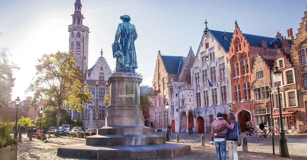 The Burghers' Lodge/Jan van Eycksquare Photo: Jan D' Hondt for Toerisme Brugge